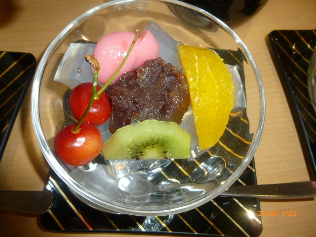 山手お菓子作り　あんみつ