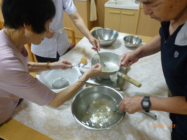 わらび餅づくり２－１