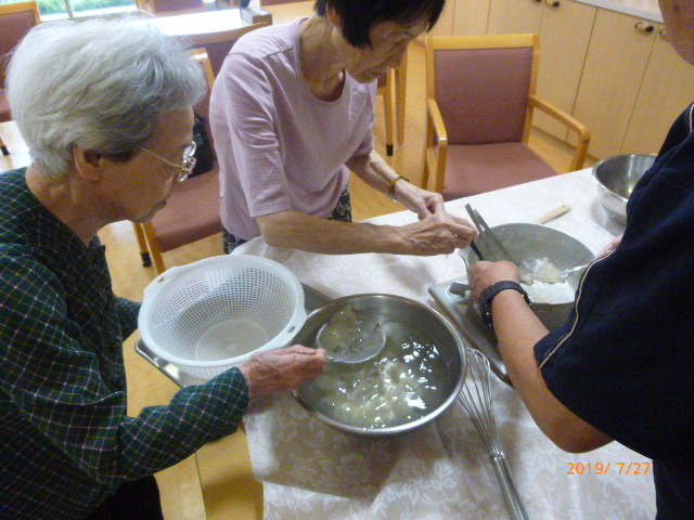 わらび餅づくり３