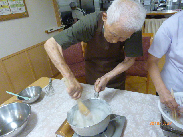 わらび餅づくり１