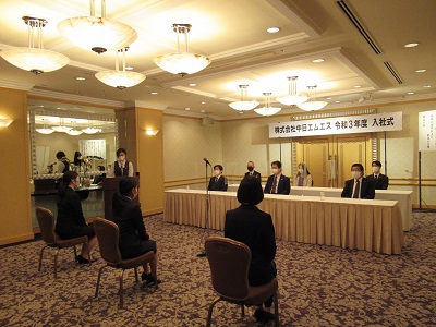 入社式1