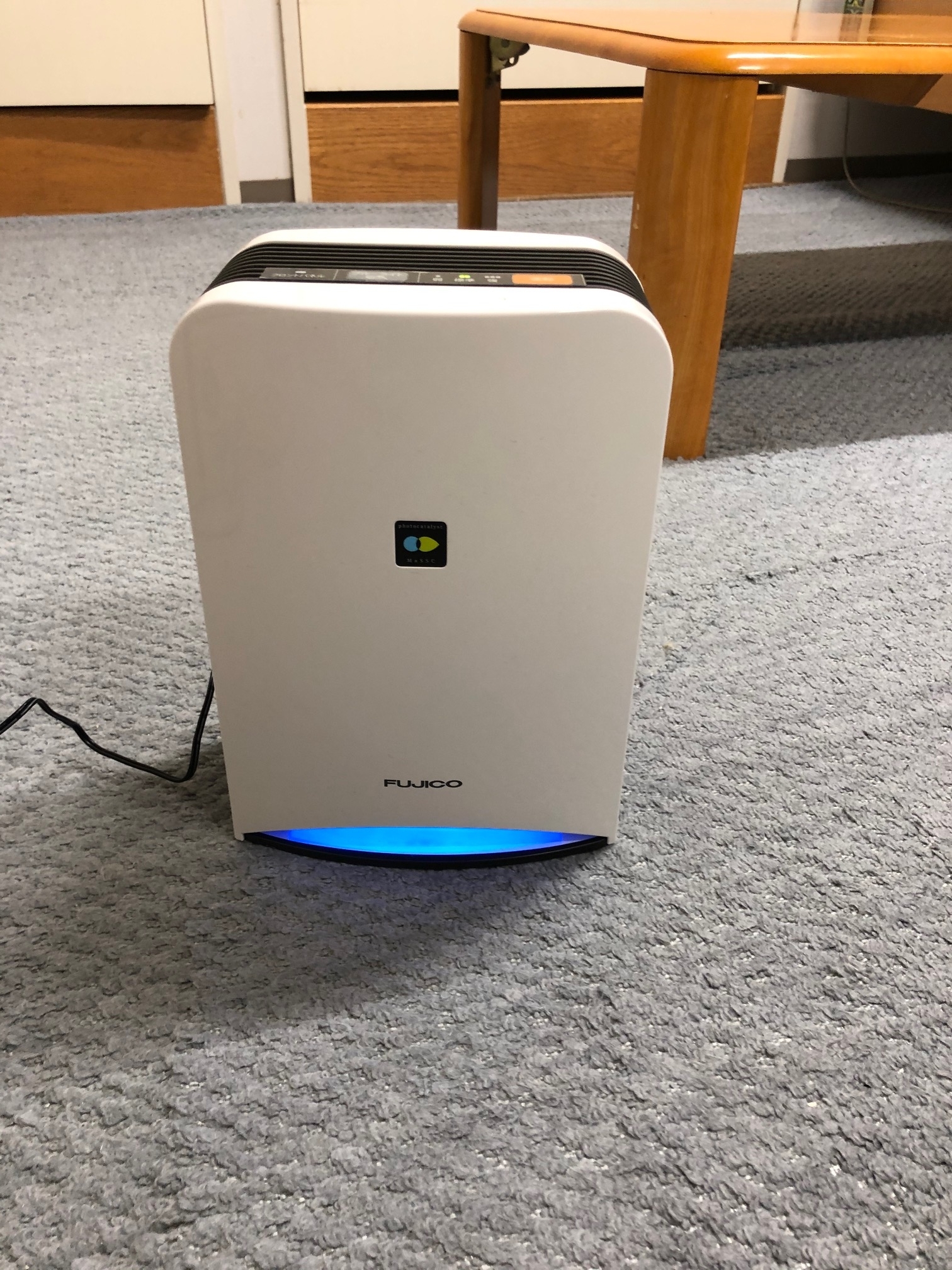 空気清浄機 休憩室