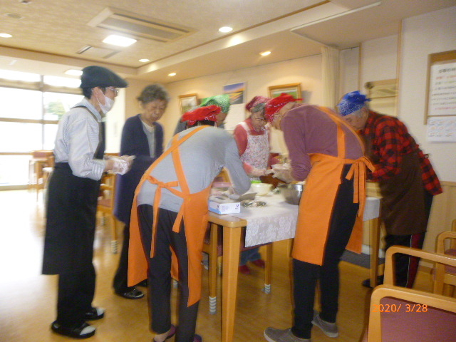 山手3月お菓子教室