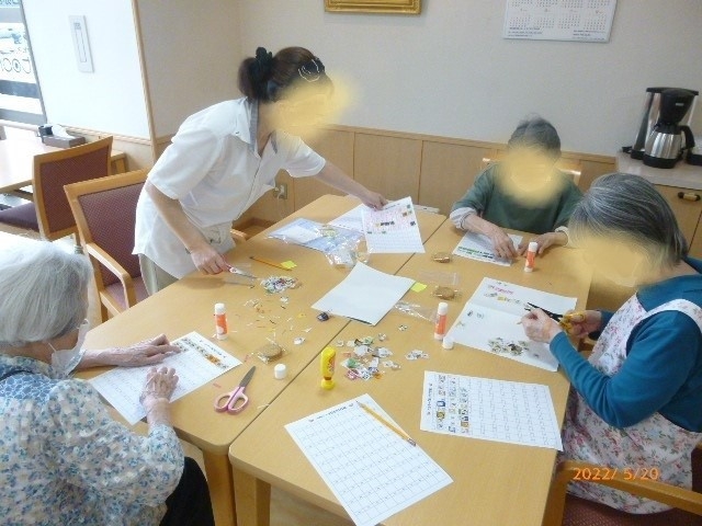 ベルマーク作業