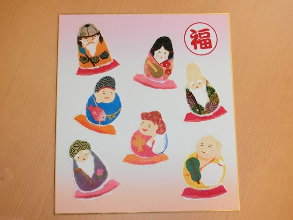 ちぎり絵教室２